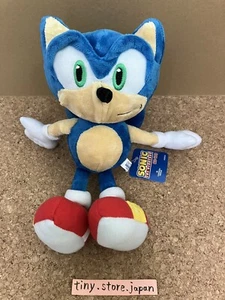 Juguete de peluche SEGA Sonic M 25 cm raro Sanei Japón 2007 con etiquetas - Imagen 1 de 4