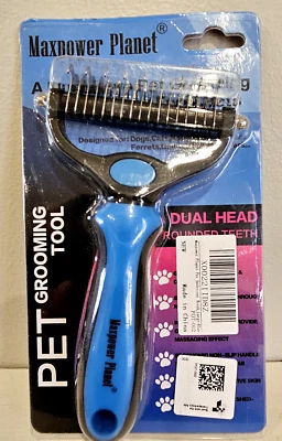 New! Maxpower Planet Pet Grooming Tool Brush Comb