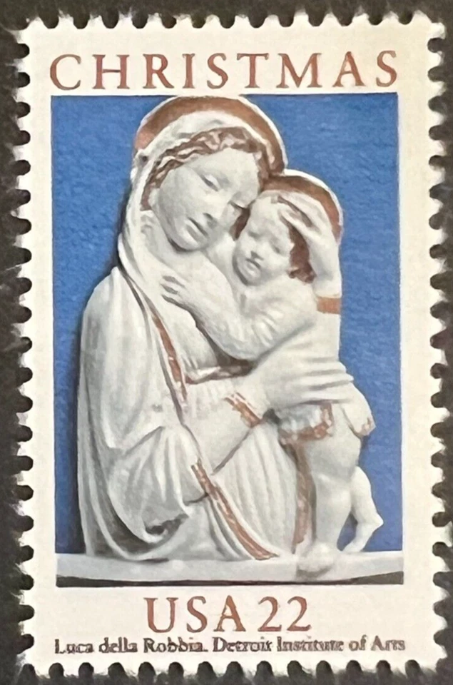 Scott#: 2165 - Christmas 1985: Luca della Robbia 22¢ 1985 BPE single stamp MNHOG - Image 1 of 1