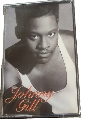 Johnny Gill Self Titled Cassette 1990 Motown Records NEW SEALED Promo Sticker - Image 1 of 4
