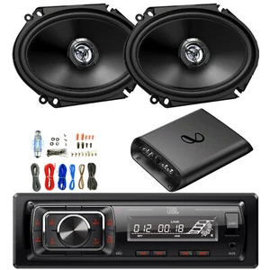 JBL Celebrity150 1-DIN Bluetooth Receiver, 2x 6x8" 300W Max Speakers, Amplifier - Picture 1 of 6