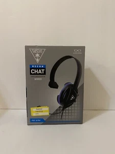 Turtle Beach Recon Chat Wired Gaming Headset for Sony PS4/PS5 - Picture 1 of 6