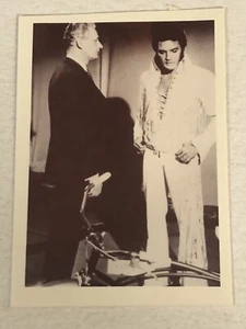 Mono Elvis Presley Vintage Cartera Talla Foto Imagen Elvis Blanco EP2 - Imagen 1 de 3