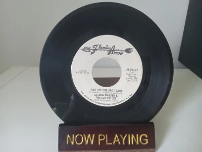Gloria Walker You Hit the Spot Baby/ Walking With My New Love - Flaming Arrow 7" - Image 1 of 4