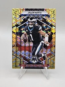 2023 Panini Mosaic - National Pride Reactive Yellow Mosaic #252 Jalen Hurts 💥 - Picture 1 of 2