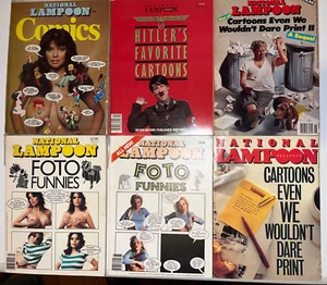 6x National Lampoons Foto Funnies Cartoons Comic We Wouldn't Dare II Hitlers - Bild 1 von 1