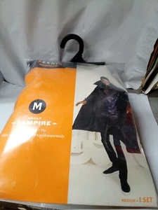 Adult Vampire Halloween Costume Cape Shirt Tie Hyde and Eek Boutique Size Medium - Picture 1 of 5