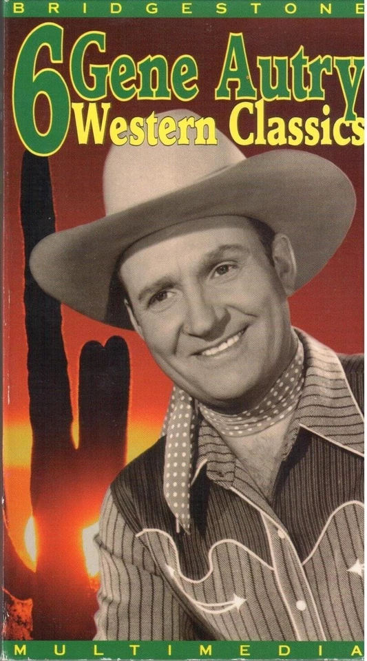 6 Gene Autry Western Classics (VHS, 1 tape, not box set) - Image 1 of 1