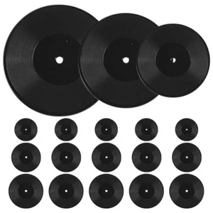 18 Stck. Vinyl Modell Miniatur Schallplatte Ornament zartes Spielzeug interessante Sachen - Bild 1 von 12
