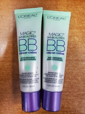2 Pack: L'Oreal Magic Skin Beautifier BB Cream #820 Anti-Redness (3714-R4P4) - Image 1 of 2