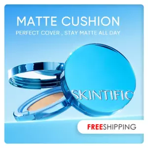 SKINTIFIC Perfect Stay Velvet Matte Cushion 11ml / 8 Color - FREE SHIPPING - Picture 1 of 23