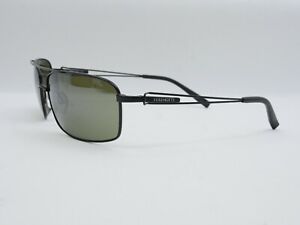 Serengeti Eyewear Sunglasses Dante 8457 Shiny Black Polarized Lenses Used & Mint