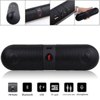 Portable Shockproof Wireless Bluetooth FM Stereo Speaker For Smartphone Tablet
