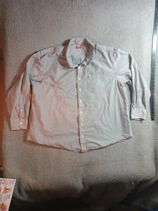 Izod Shirt Mens Size 3XL Long Sleeve Button Down Blue Plaid - Picture 1 of 22