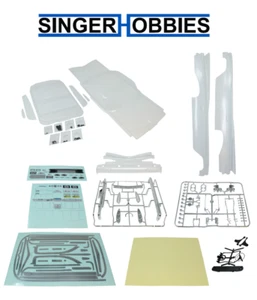 REDCAT RACING RER15533 FIFTYNINE 59' Impala Body Kit (Clear) (1 Kit) HH - Picture 1 of 2