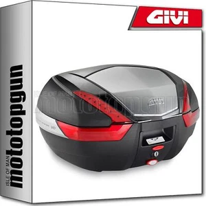 GIVI V47N TOP CASE + REAR RACK YAMAHA FZ1 1000 2010 10 2011 11 2012 12 2013 13 - Picture 1 of 3