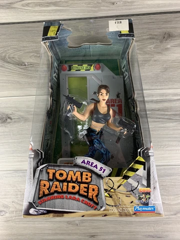 Tomb Raider  Playmates AREA 51 Outfit Action Figure 1999 Cover