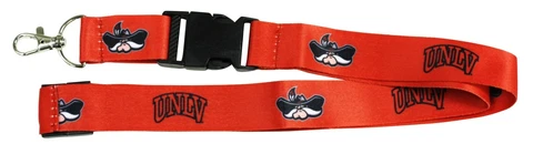 UNLV REBELS LANYARD-UNLV REBELS KEYCHAIN LANYARD-36" LONG-WOW Cover