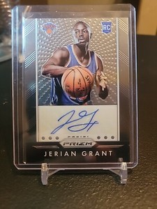 2015-16 Panini Prizm Auto Jerian Grant #P-JGR Rookie Auto RC Knicks
