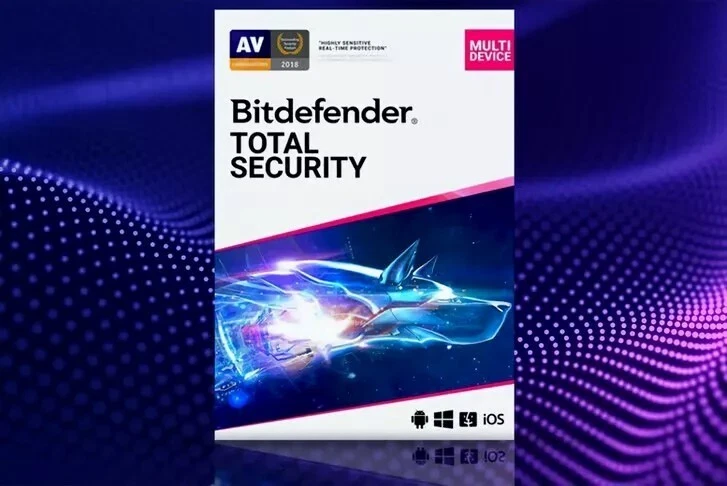 Bitdefender Total Security 2025 | 3 Years 6 Devices + Daily VPN | Multi-Device - Image 1 of 1
