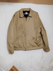 Carhartt Jacke Herren X oder XX Large hellbraun gesteppt gefüttert USA - Bild 1 von 20