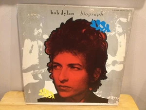 Bob Dylan Biograph 1985 Deluxe Edition Box Set 5x LP Vinyl w/ Booklet Folk EX - Picture 1 of 5