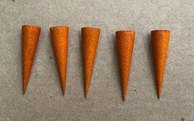 Antique Pryde’s Orange Tee Golf Tee Lot Of 5 - Imagem 1 de 2