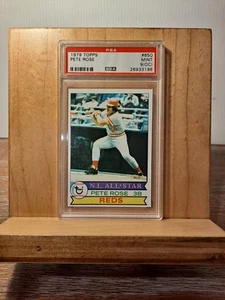 1979 pete rose 650 psa 9 mint oc hof eligible - Picture 1 of 7