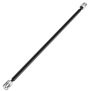 Door/Window Pass Through Flat Coaxial Cable SO239 UHF Female to UHF Female8190 - Zdjęcie 1 z 10