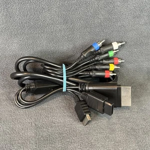 3-in-1 Multi Console Component AV Cable for PlayStation 1/2/3, Wii, & Xbox 360 - Picture 1 of 3