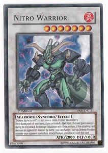 Nitro Warrior - (DP08-EN013) - Yu-Gi-Oh TCG Yugioh Limited LP - Picture 1 of 2