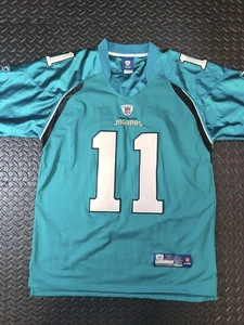 Vintage Mike Sims-Walker Jacksonville Jaguars Trikot Gr. 50 Reebok NFL On Field 2009 - Bild 1 von 10