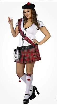 Fantasy By Fun World Womens Halloween Costume Scottie Hottie Size 1620 - Image 1 of 4