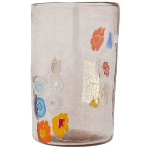 Glas Venedig Murano Glas Sonnenlicht Italienisch Groß Trinkglas - Lila 14 oz - Bild 1 von 6