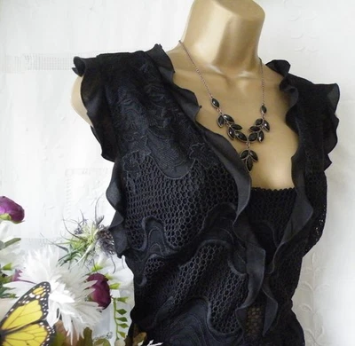 👗******SIGUIENTE VESTIDO "NEGRO" NUEVO CON ETIQUETAS TALLA 14******👗 Foto 1 de 4