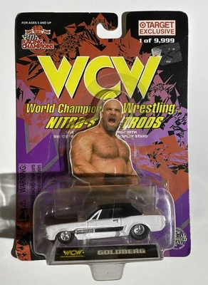 1999 Racing Champions Target Exclusive WCW Nitro-Streetrods Goldberg Mustang WWE - Image 1 of 4