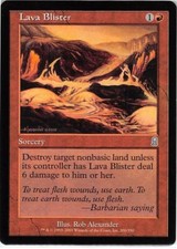 Lava Blister *Uncommon* Magic MtG x1 Odyssey SP