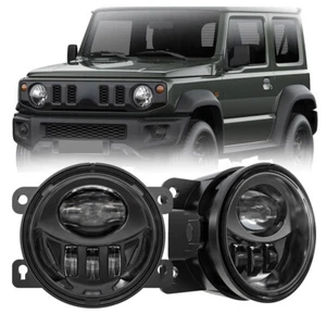 Pair LED Bumper Fog Lights Driving Light For Suzuki SX4 Grand Vitara Swift Jimny - Picture 1 of 9