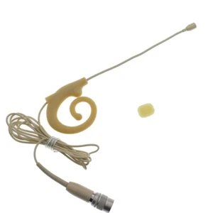 MX153 Snail Headset Microphone For Audio-Technica BeltPack Wireless Hirose-4Pin - Picture 1 of 6