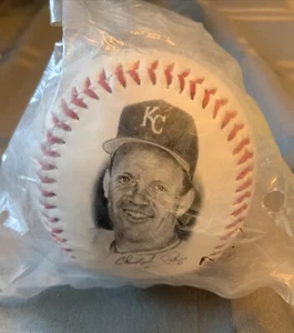 George Brett Photo Baseball Burger King Fotoball Kansas City Royals - Picture 1 of 4