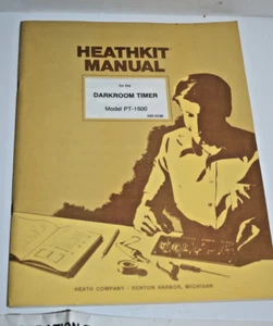 Vintage Heathkit Model PT-1500 Darkroom Timer Manual - Picture 1 of 4