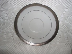 Mikasa Palatial Platinum Saucer Cup Plate EXCELLENT Mint condition - Picture 1 of 3