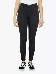 LEE IVY DAMEN SUPER SKINNY HIGH JEANS SCHWARZ GR. W26 L31 UVP 90£ NEU KOSTENLOSER UKPP - Bild 1 von 3
