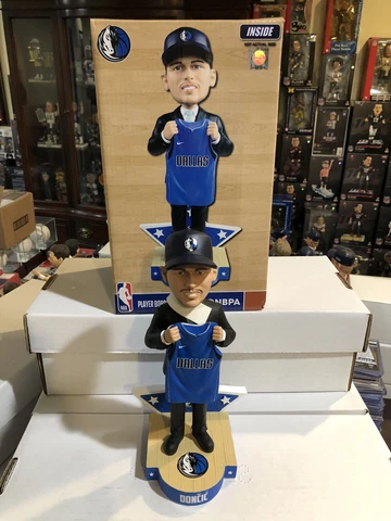 LUKA DONCIC Dallas Mavericks 2018 NBA Draft Day EXCLUSIVE Rookie Bobblehead NIB! Cover