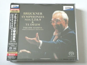 Takashi Asahina Bruckner Symphonies 1991-1996 6 SACD Hybrid TOWER RECORDS JAPAN - Picture 1 of 3