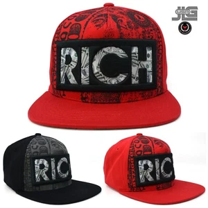 Rich New Leader TL Mütze Kappe Geld Stickerei Baumwolle verstellbar Erwachsene Druckknopflasche - Bild 1 von 10