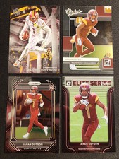 2022 Donruss Optic Jahan Dotson Elite Series Rookies +3 Cards