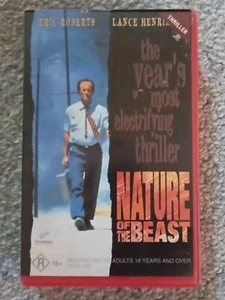 Nature of the Beast - VHS Video Cassette Tape 1996 Big Box Ex-Rental Rated R 18+ - Picture 1 of 3