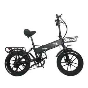2025 KRISTALL RX20 Fold Electric Bike eBike Mountain Bicycle 48V E-Bike Commuter - Picture 1 of 14
