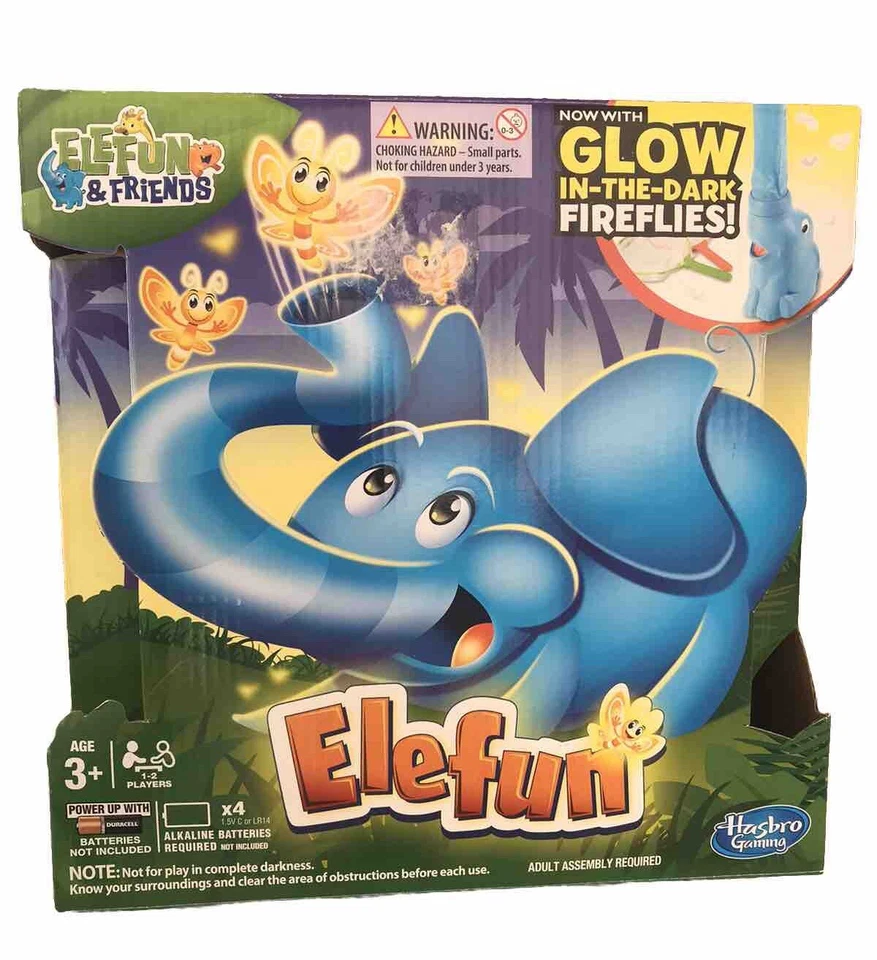 Hasbro Elefun Glow-in-the-Dark Fireflies - Edition 2012 (3+) Brand New Butterfly - Image 1 of 4